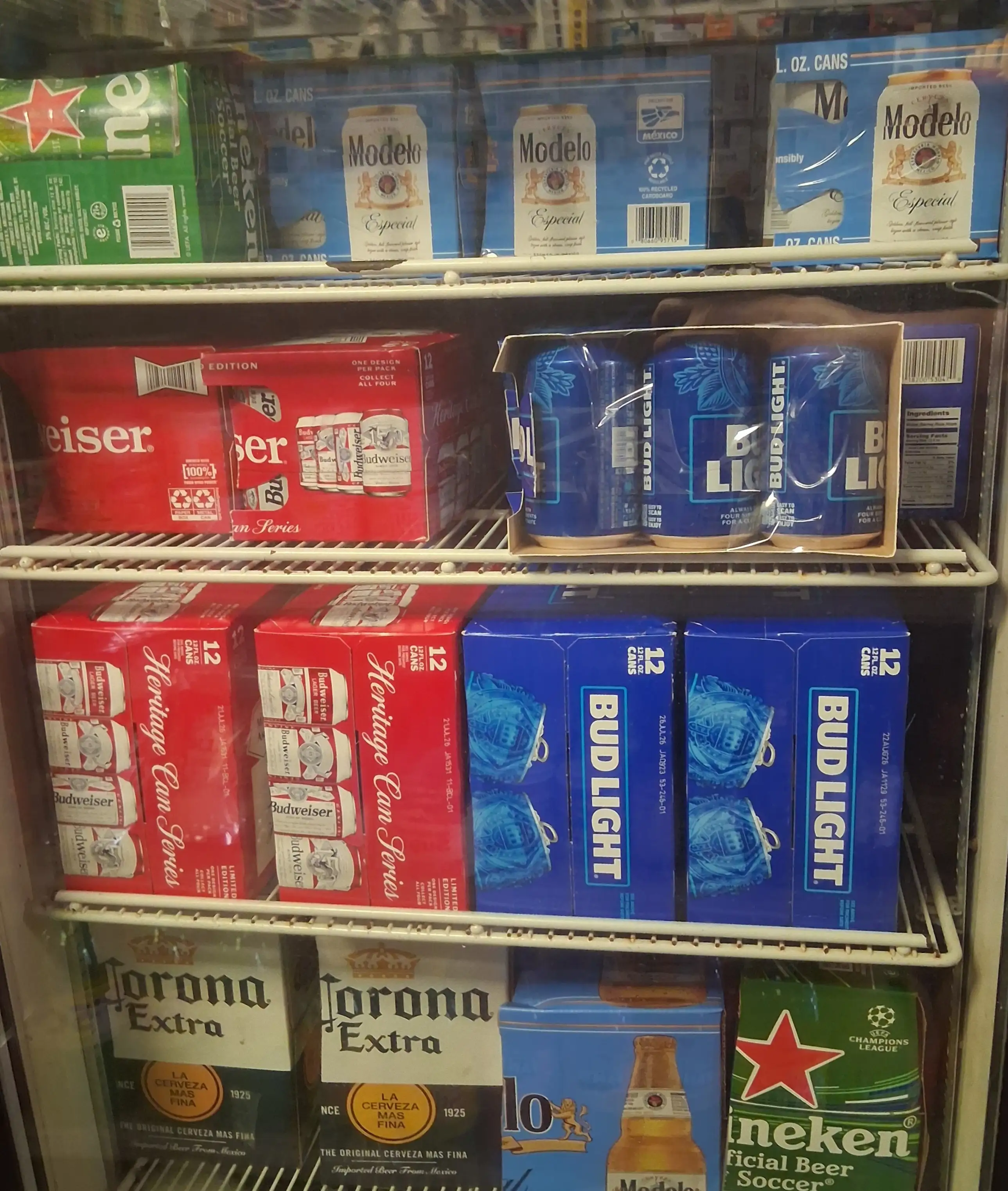 Cervezas variadas