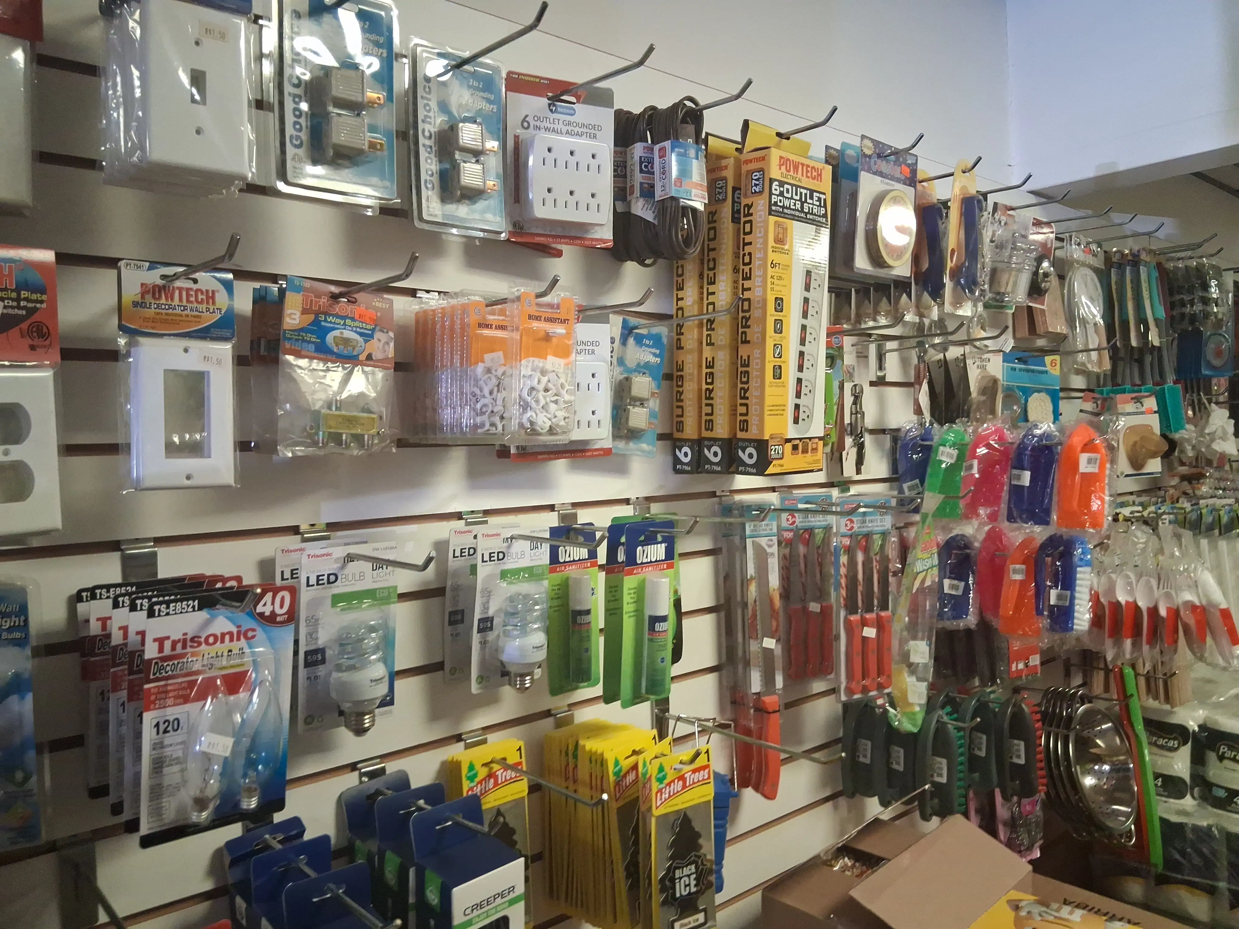 Estantes productos